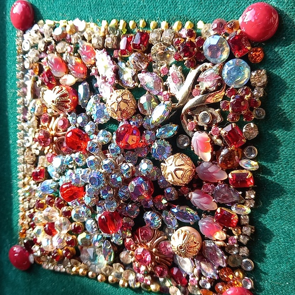 Vintage Homemade Costume Jewelery Art - Picture 3 of 7